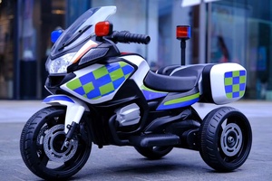 Motocicleta Eléctrica de Juguete para <span class=keywords><strong>Niños</strong></span> Unisex, Motocicleta de 3 Ruedas, Nueva Condición, Material Plástico, Asiento de Cuero, MP3, Auto de Juguete - Product Image 4