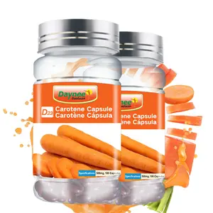 Beta Carotene Healthcare Supplement Organic natural herbal extract health care product eyesight protection carotene capsule