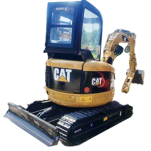 Excavatrices Caterpillar 304 d'occasion de haute qualité, excavatrices hydrauliques sur chenilles de 4 tonnes d'occasion, faible consommation, accessoire de préhension CE - Product Image 1