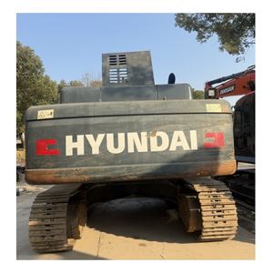 Hyundai-Excavadora de orugas de 52 toneladas, máquina de alto rendimiento hecha en Corea, en stock, componente de motor central, venta de segunda mano - Product Image 5