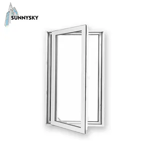 Manufacturer vinyl muntins burglar proof casement egress window