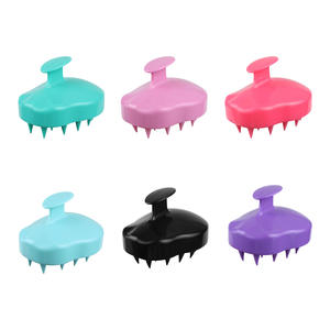 Brosse de nettoyage Silicone Scratch Head Clean Scalp Massage Scalp Itch Wash Hair Brush Massage Shampooing Brush - Product Image 5