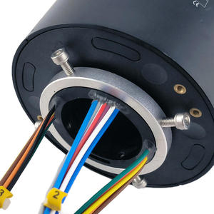Anneau conducteur traversant creux de haute précision, connecteur annulaire électrique rotatif à 360 degrés, 440 VAC/VDC 5A CE - Product Image 5