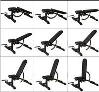 Banc de musculation pliable commercial TOPTONS en métal pour exercices abdominaux et musculation – Prix de gros