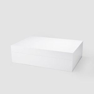 Custom <strong>extra</strong> <strong>Large</strong> Luxury Baby Blanket White Magnetic Gift Packaging Boxes - Product Image 1