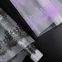 Papier Lizhiran Nosa - Giselle, pâte vierge chimique, semi-transparent, dentelle mate, imperméable, compatible avec l'impression numérique, emballage