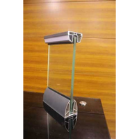 Système de garde-corps carré en alliage d'aluminium série 6000 thermolaqué pour la décoration, avec services de découpe et de soudage sur mesure