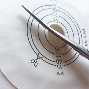 Free Samples Two-piece <strong>Hydrocolloid</strong> Skin Barrier <strong>Ostomy</strong> Base Urostomy Bag Flange 45mm - Product Image 4