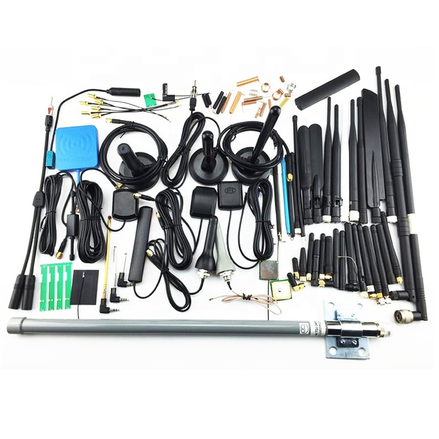 Factory Supply Warious Style Wifi Antenna 2.4G 4G 5G 5.8G 3DBI Dual Frequency/single Band Rubber Stick Wifi SMA Foldable Antenna