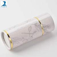 Offre Spéciale : Boîtes Cylindriques Personnalisées en Papier Recyclé pour Emballage de Thé et Vin – Tubes en Papier Composite avec Lamination Mate et Gaufrage