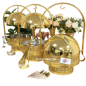 מסעדת שף יוקרה שף מפלדת אל חלד ערכת אוכל לחמימות אוכל לחמימות קייטרינג - Product Image 2