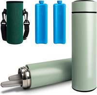 Système d'isolation thermique pour flacon d'insuline de qualité médicale, étui de voyage portable en acier inoxydable, bouteille isotherme pour insuline