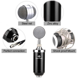 GAM-860E micrófono de condensador profesional estudio de grabación micrófono de condensador con <span class=keywords><strong>el</strong></span> enchufe de 3,5mm soporte para KTV <span class=keywords><strong>Karaoke</strong></span> - Product Image 2