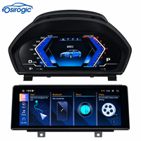 Tableau de bord numérique 12,3 pouces, cockpit virtuel et écran de lecteur DVD de voiture Android 10,25 pouces pour BMW Série 3 F30 F32 2013-2018 NBT EVO