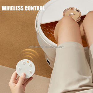 Máquina de pedicura eléctrica para uso doméstico, masajeador de lavabo de pies con bañera de pies plegable, calefacción infrarroja constante - Product Image 2
