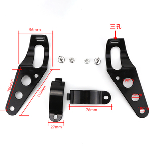 Accesorios de motocicleta, soporte de faro delantero reacondicionado para motocicleta, soporte de Faro de aleación de aluminio Crown Prince - Product Image 6