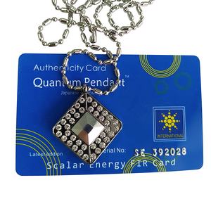 Collier solaire noir à ions négatifs 100% véritable, chaîne en lave, Nano Quantum Science Bio détarar, pendentif énergétique - Product Image 4
