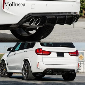 แผ่นคาร์บอนไฟเบอร์กันชนหลังสำหรับ X5M F85/X6M F86 V สไตล์2015-2019 - Product Image 2