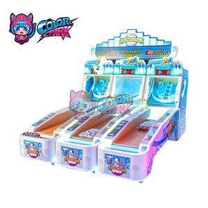 Máquina de Juego Arcade de Bolas de Esquí para 3 Jugadores, Operada con Monedas, Temática de Nieve, Bolas Rodantes, Redención de Boletos, Máquina de Juego Deportivo - Product Image 5