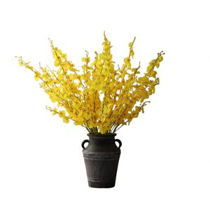 <b>Artificial</b> Orchids <b>Flowers</b> Silk Dancing Lady Orchid Long Stem <b>Flowers</b> in Bulk for Home Wedding Party Indoor Outdoor Decora - Product Image 2