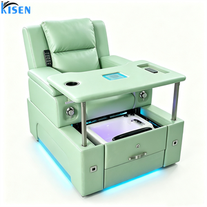 New Modern Luxury Beauty Salon Lounge Professional Manicure Electric Massage Throne Whirlpool Foot Spa Pedicure <b>Chair</b> for Nail - Product Image 3
