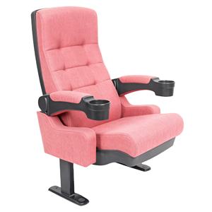 Chaises classiques à dossier haut de cinéma de salle de cinéma de meubles de théâtre d'audience de VIP 6 sièges avec l'accoudoir fixe - Product Image 3