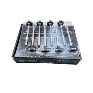 OE 09. 49 c5 Kit valvola di scarico e presa motore auto 0948 e0 per Peugeot 206 208 Citroen C2 C3 16V valvola della camera di combustione del cilindro - Product Image 3