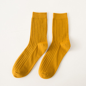 SB1205 <span class=keywords><strong>Calcetines</strong></span> de color liso, coloridos y cómodos al por mayor, <span class=keywords><strong>calcetines</strong></span> de algodón con logotipo personalizado, a la moda. - Product Image 5