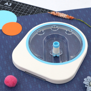 Manual <strong>Circle</strong> Paper <strong>Cutter</strong> Adjustable Multi-Size Badge Making Rotary <strong>Cutter</strong> Customized Color 1" 4" Cut Length Arts Crafts - Product Image 4