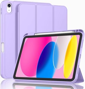 Ba Gấp Phẳng PU Da Phổ Biến Hot Bảo Vệ Trường Hợp Đối Với <span class=keywords><strong>iPad</strong></span> Không Khí 13 2024/2025 & <span class=keywords><strong>iPad</strong></span> Pro 12.9 3rd/4th Gen - Product Image 1