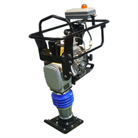 XINSDA HCR125D Compacteur vibrant à moteur 5,5-6,5 CV, 80 kg, haute efficacité, vente directe usine