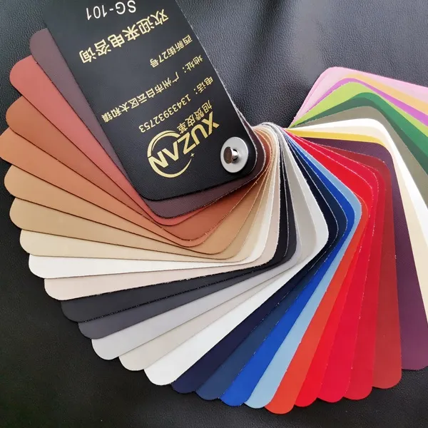 Best synthetic napa 1mm PVC leather scratch resistant PVC fake faux leather for sofa mattress marine upholstery car interior