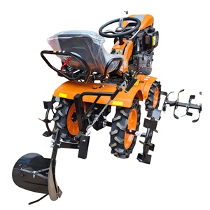 Coltivatore con Cambio a Diesel, Motozappa con Motore da 12 CV per Manutenzione di Impianti Industriali e Fattorie - Product Image 5