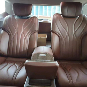 Car Upholstery <b>Seat</b> <b>Covers</b> Full Set Luxury Car <b>Seat</b> for Benz Viano - Product Image 2