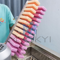 2 Mode Brazilië Type Stick Ijslolly Ijslolly Apparatuur Stick Pop Maker Roestvrijstalen Bevroren Ijs Ijslolly Maker Machine