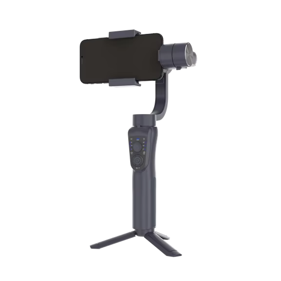 Cheap S5BPRO Ai Tracking Mobile Stabilizer 360+degrees+handheld+gimbal 360 Stabiliser Gimbal with Light for Tiktok
