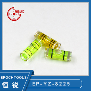 Niveau à bulle cylindrique 8x22,5 mm, largeur de ligne 1,5-5 mm, qualité DIY pour accessoires de nivellement de cadre - Product Image 5