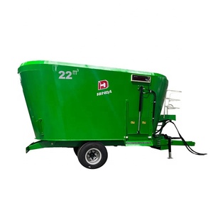 PTO Self-Walking TMR Mixer Machinery 7-36cbm Forraje Ganado TMR Wagon Feed Mixer Machine Precio para la venta - Product Image 1