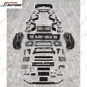 Kit carrosserie en PP ABS de nouvelle conception pour Benz Classe G W464 <span class=keywords><strong>G63</strong></span> <span class=keywords><strong>AMG</strong></span> G350 G400 G550, mise à niveau vers le modèle 2025 W465 B-<span class=keywords><strong>Brabus</strong></span>, ensemble de pare-chocs - Product Image 3