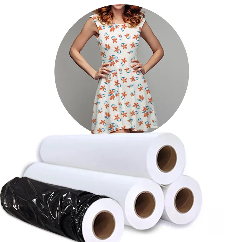 High Quality sublimation paper roll wholesale heat transfer printed sublimation paper