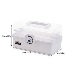 家用大容量多层药箱，方便分类和存放常用的家用药品 - Product Image 3