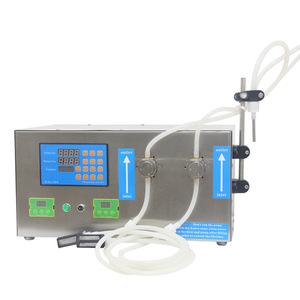 Machine de remplissage de liquides électrique Sinparto 220V semi-automatique haute précision avec pompe pour bouteilles et garantie d'un an - Product Image 1