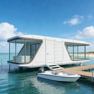 <span class=keywords><strong>Capsule</strong></span> spatiale hôtelière modulaire Apple à 2 chambres, personnalisable en usine, type conteneur, moderne - Product Image 1