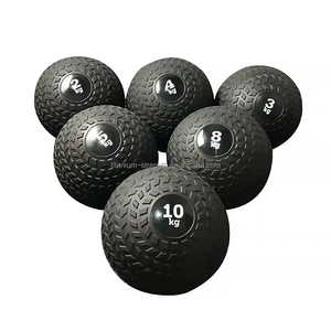 Ballon lesté anti-éclatement personnalisé pour l'entraînement <span class=keywords><strong>CrossFit</strong></span>, ballon médical de 2 kg à 100 kg pour la musculation et l'entraînement du tronc - Product Image 2