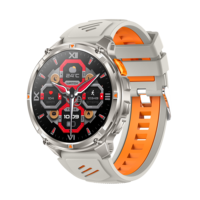 Montre connectée Compass 1100 mAh Super Batterie, étanche 3 ATM, écran IPS, avec fonction d'appel, pour sports de plein air, mode homme femme HW033
