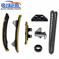 Ys 7PCS Kit Rantai Timing Baja Paduan Baru Garansi 12 Bulan Cocok untuk I10 I20 1.2L 2008-2014 Mesin G4LA Standar Asli Suku Cadang Mobil
