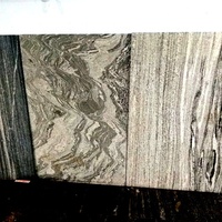Dalles de granit gris de vague de mer moderne poli Spray White Granite Stone Prix compétitif Sail-China Factory Graphic Design