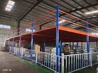 Étagère de mezzanine sur mesure légère pour entrepôt d'archives