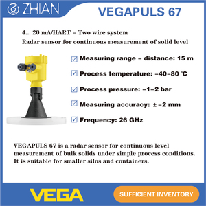 Granular Material <strong>Level</strong> Measurement <strong>Radar</strong> <strong>Level</strong> Meter VEGA PS67 <strong>Radar</strong> <strong>Level</strong> <strong>Transmitter</strong> VEGAPULS67 <strong>Radar</strong>-Durchflussmesser - Product Image 3
