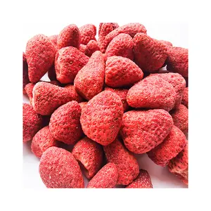 Reliable Quality Healthy Food Freeze drying strawberry with BRC HACCP KOSHER